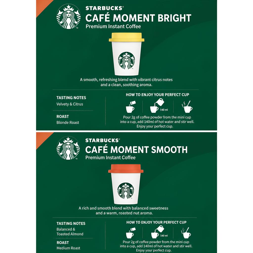 Starbucks Café Moment Mini Cup Coffee Mix 12Cups