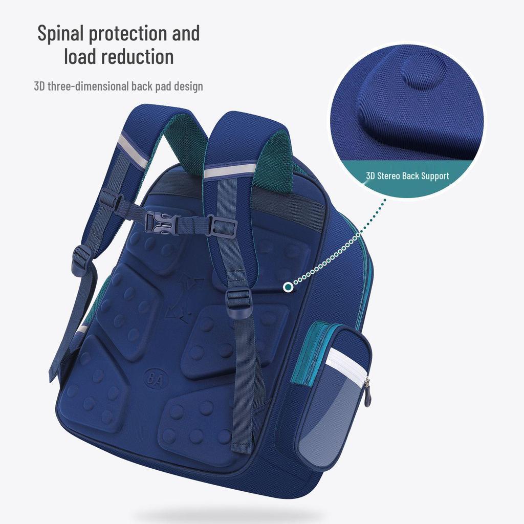 Large Capacity Naruto Backpack for Boys & Girls, Grade 6 - Lightweight, Spine-Friendly