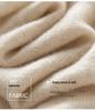 Women's 100% Cashmere Loose Fit Base Layer Top for Autumn/Winter
