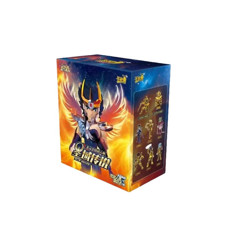 Original Saint Seiya Version 2 Aiolos Shura Libra Virgo Cancer Phoenix Golden Saints Toy Assembled Action Figure Model Gift