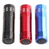 9 LED Flashlight for Fluorescent Agent Detection Money Detect Lighting