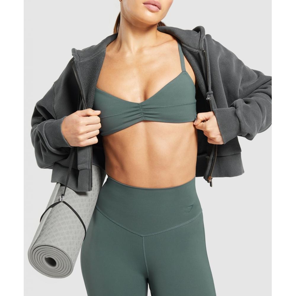 Gymshark Elevate Flared Leggings 2.0 Slate Teal B1c8u Tbnh