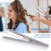 Alisador de cabelo USB portátil, aquecimento rápido, modelador de cachos elétrico, franjas de cabelo liso, mini modelador de cachos, ferramenta de viagem para mulheres