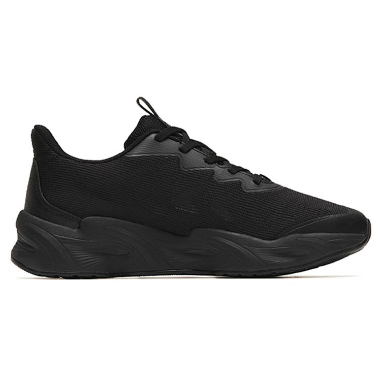 Anta Not Stop Cushioning Mesh Breathable Low Top Running Shoes Men sneaker Black 112245523-11