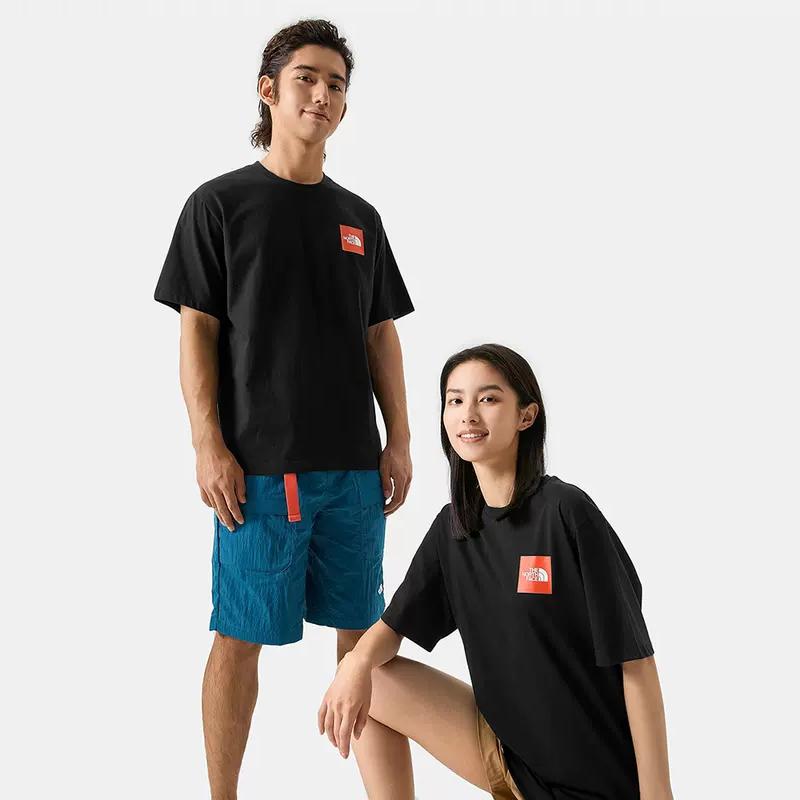 The North Face SS23 T Shirt Unisex Black NF0A88BS-JK3