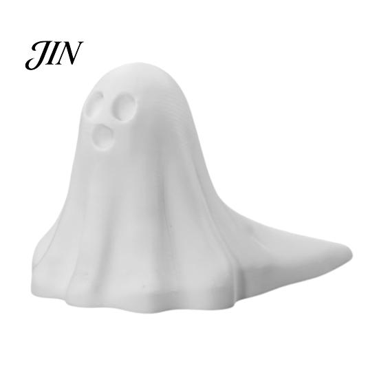Stable Door Holder for Slopes Cute Ghost Stopper, 3D Printed Halloween Decoration Versatile Entrance Stop Statue, Anti-slip Windproof Holder,