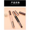 Double Head Silicone Lip Brush 2 In 1 Makeup Brush For Lipstick Concealer With Cap
