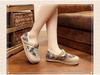 2025 Ethnic Style Women's Non-Slip Cotton Linen Shoes - Comfortable, Breathable, Easy-to-Match Teddy Bear Print.