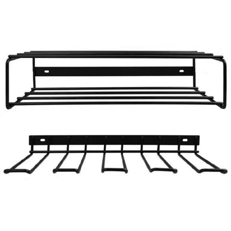 Power Tool Organizers Wall Mount Metal Shelf Holder Utility Storage Rack Drill Holder for Husband