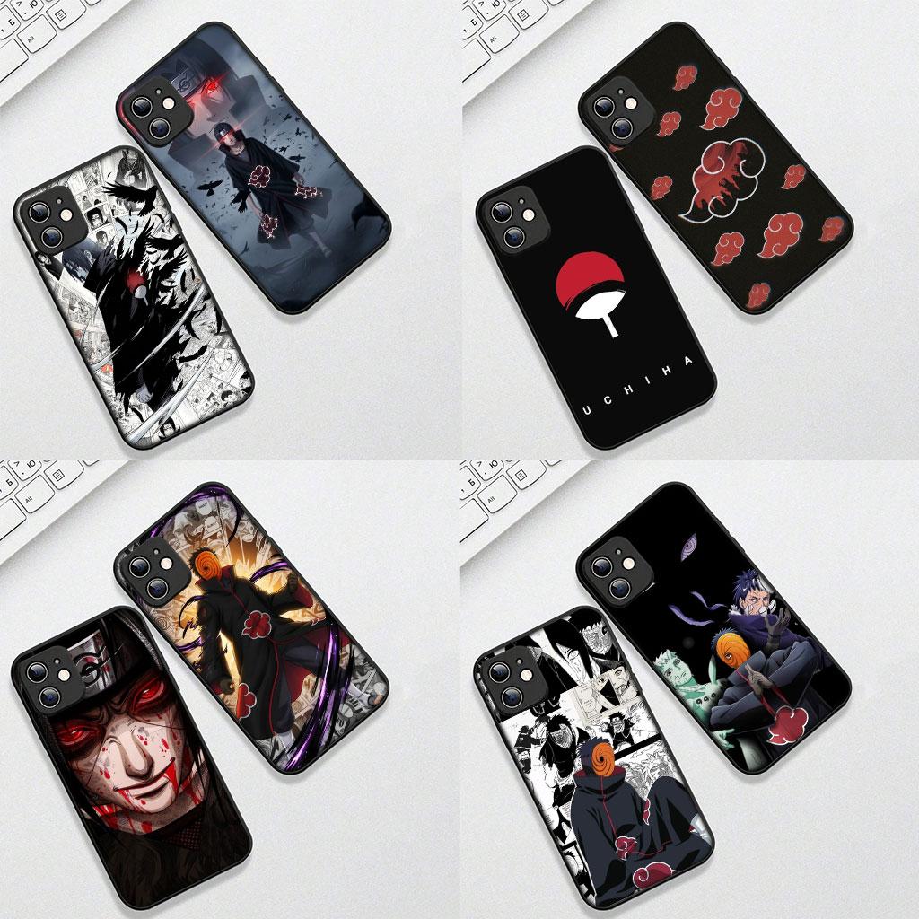 Phone Cover for Samsung Galaxy S25 S24 S23 FE Plus Ultra S7 Edge A16 A15 5G S25+ Case Itachi Obito Uchiha Tobi Narutos Akatsuki