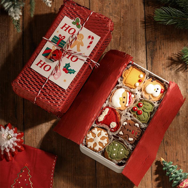 Square Empty Tin Box For Candy Snacks Cookies Desserts Gift Packaging Festival Holiday Gift Boxes