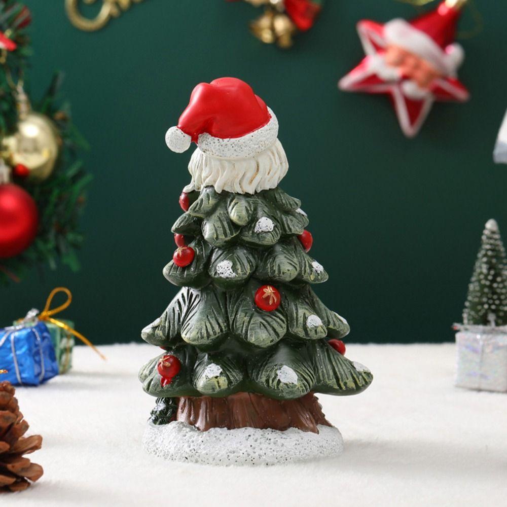 Handmade Santa Claus Gift Tree Ornament Funny Merry Christmas Decorations Party Favors