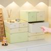Stackable Cosmetic Storage Box Plastic Makeup Storage Container Stationery Storage Box  Office