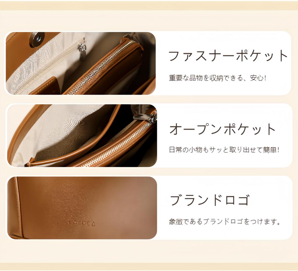 FUKUTA Lichtgewicht Dames Tote Bag met Rits, Perfect voor het Woon-werkverkeer, Schoudertas of Crossbody Tas, 2-Weg Ontwerp, Grote Capaciteit, Stijlvol voor