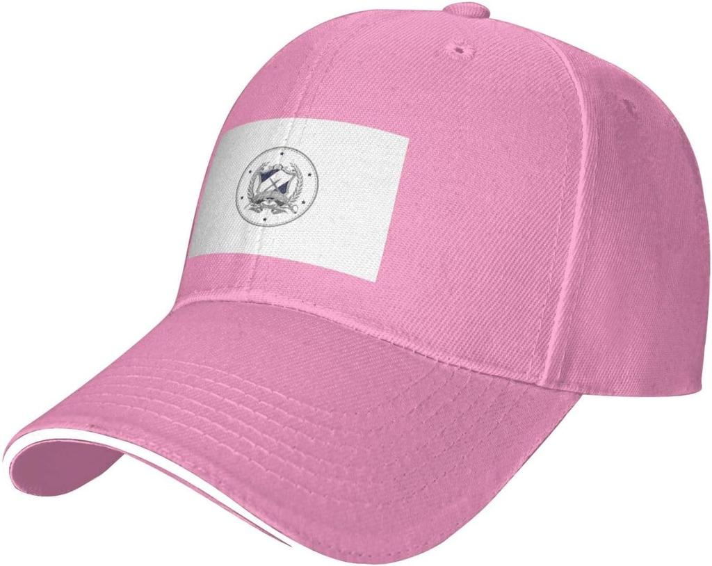 San Salvador Flag Emblem Baseball Cap Polyester Casual Sun Protection Adjustable Hat For Women Unisex