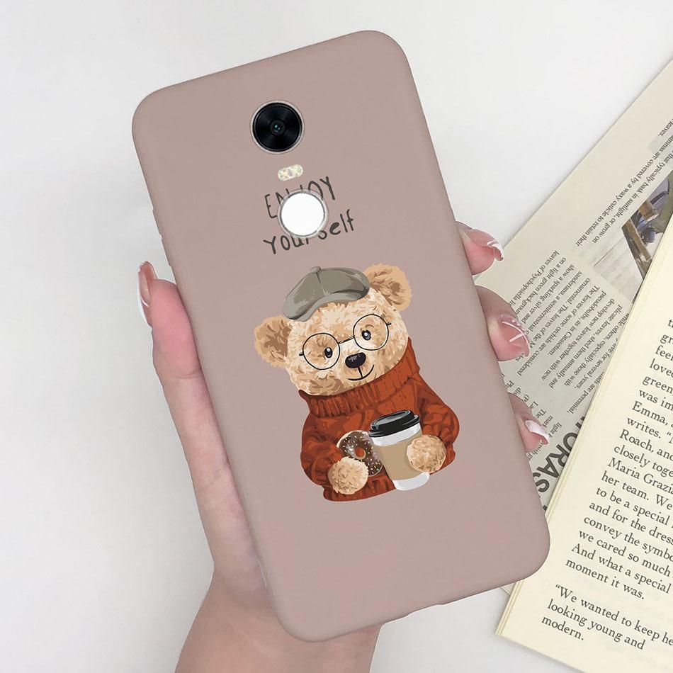Cute Cartoon Case For Xiaomi Redmi 5 Plus Case Soft Painted Matte Silicone Back Cover For Redmi5 Plus Redmi 5+ Phone Cases Funda