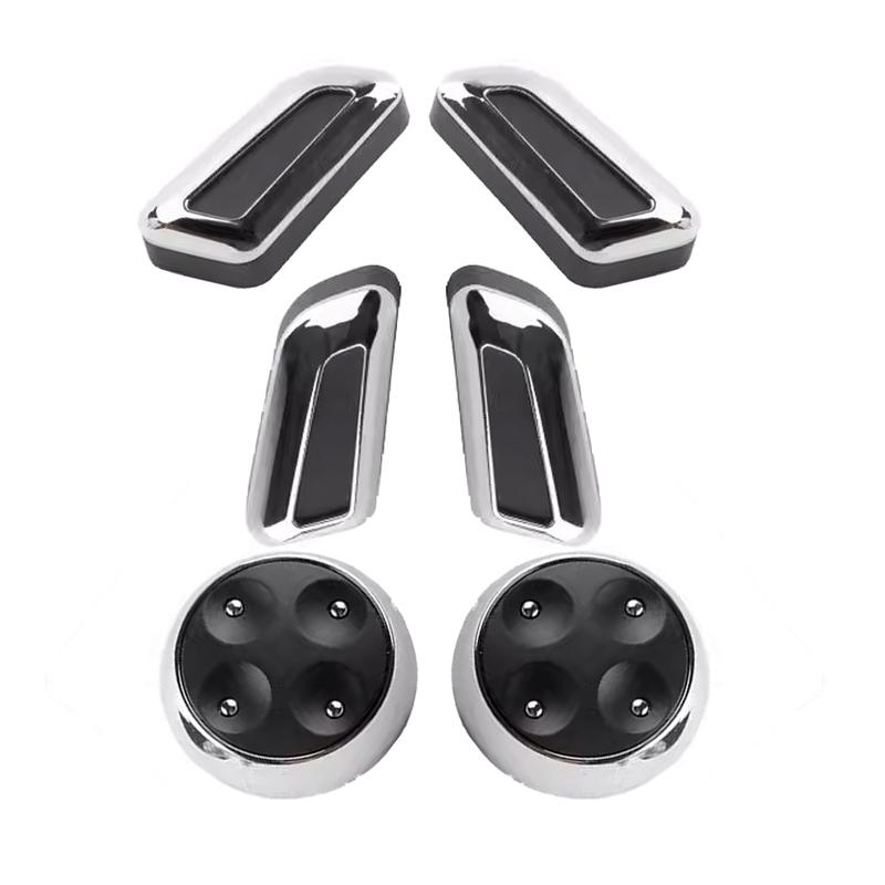 Car Seat Adjustment Button Switch Cover Knob Trim For A3 For A4 For A5 For A6 For A7 Car Accessories Interior Trim Seat Switch