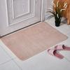 Thickened Bathroom Absorbent Floor Mat, Toilet Toilet Door Non-Slip Mat, Household Coral Fleece Absorbent Quick-Drying Floor Mat