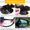 Left Rear View Mirror Glass Heated 51167228611 For BMW 528i 535i 550i