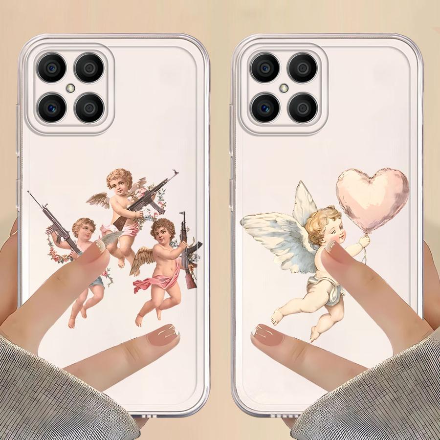 Angel Baby Soft Phone Cover Case for Honor X9a 90 Lite X9b X8a X8 X8b X7b