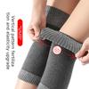 Winter Wolle Kniebandage Polster Warm Atmungsaktiv Elastisch Knie Ärmel Für Schwangere Männer Verdicken Alte Knie Unterstützung Beinschutz