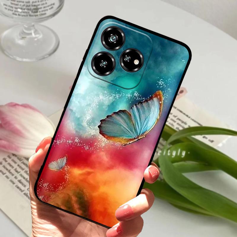 Für ZTE Nubia V60 Hülle Mode Weiches Silikon TPU Handy Schutzhülle Für ZTE Axon 60 Fundas Blade V60 Stoßfeste Bumper Hüllen