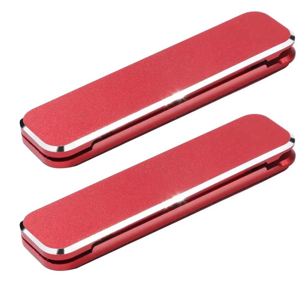 Portable Mini Mobile Phone Stand Holders Aluminum Alloy Bracket Ultra-Thin Folding Invisible Holder For iPhone Xiaomi Universal