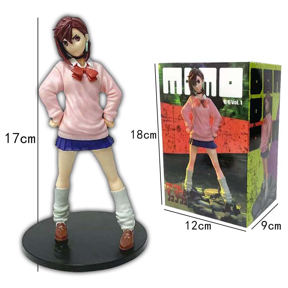 17cm Dandadan Momo Ayase Anime Figure Takakura Ken Action Figure Okarun Transformed Figurine Collectible Model Doll Toys Gifts