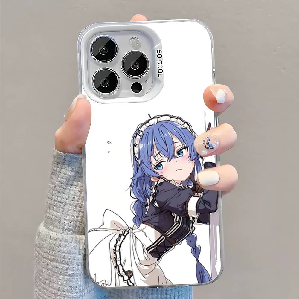 Phone Case For iPhone 16,15,14,13,12,11,Pro,XS,Max,Plus,Mini,SE M-Mushoku Tensei Roxy White Candy Matte Shockproof Cover