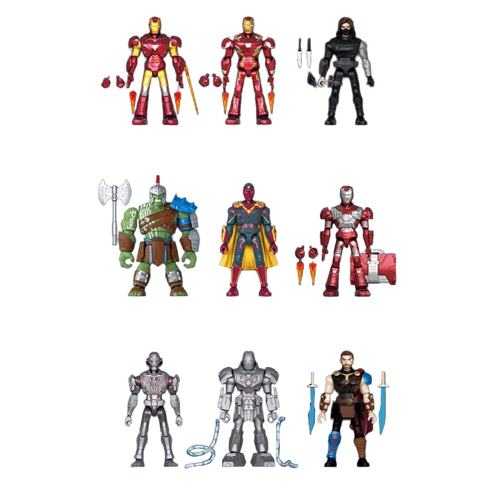 Blokees Figures Marvel Infinity Saga 4 ABS Trading Figures of Vol. (Box 9)