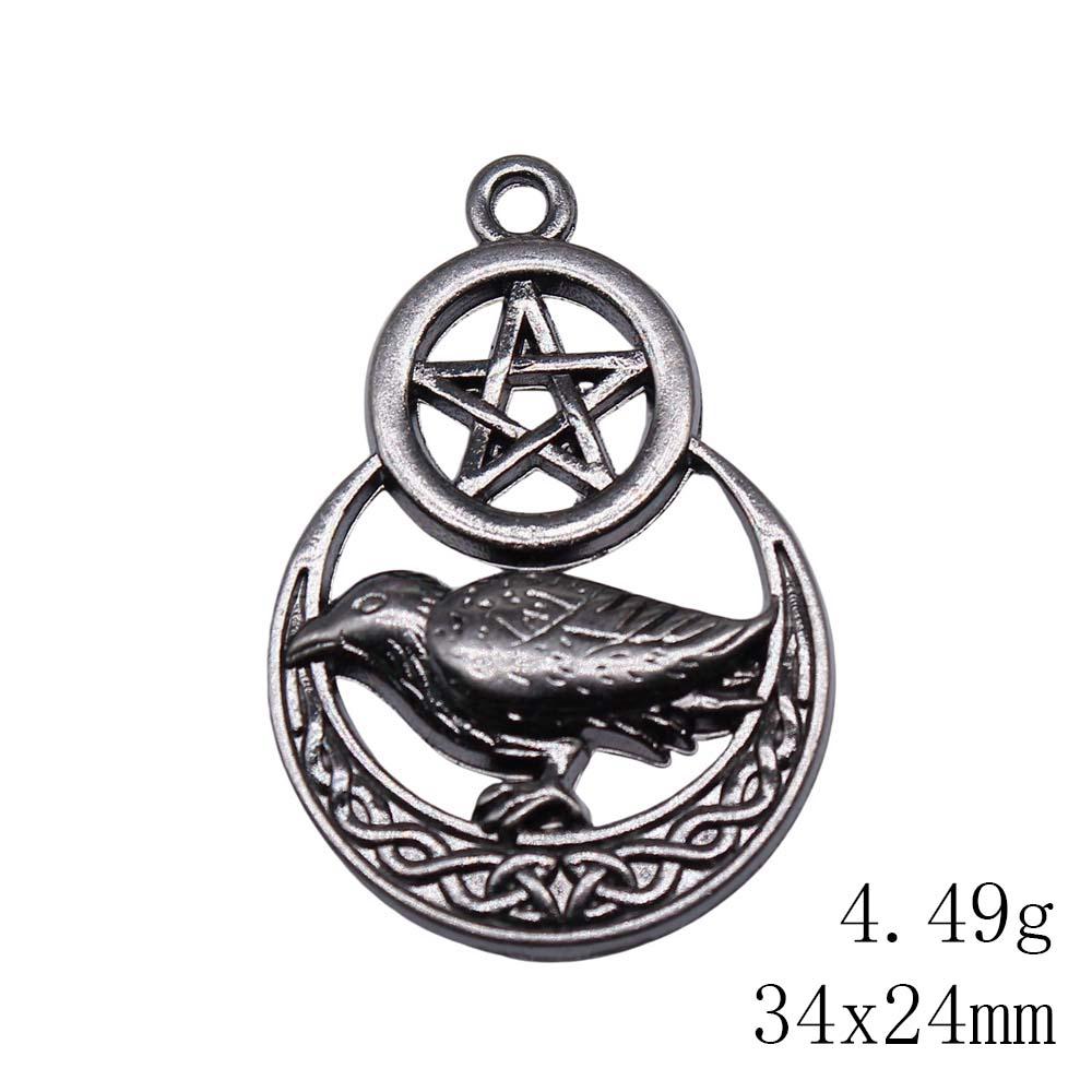 Sun Charm Moon Star Pendant Alloy Charms For Celestial Space Theme DIY Bracelet Necklace Jewelry Making Supplies For