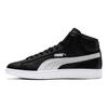 Puma Zapatillas Smash V2 Mid-Top Zapatillas Unisex Negro Blanco 366924-02