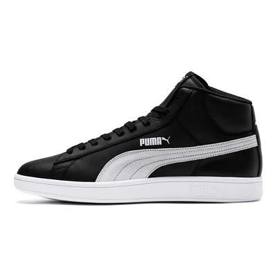 Smash V2 Mid-Top Sneakers Unisex Sneakers Black White 366924-02