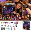 Kalendarz Adwentowy na Halloween 2026 z Figurkami Żywicznymi 3D, Kalendarz Odliczania dla Dzieci, Nastolatków i Dorosłych