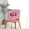 67 Six Seven Meme Pillow Case  Comfy Pillow Cover Vintage Cushion Cover For Living Room Chair