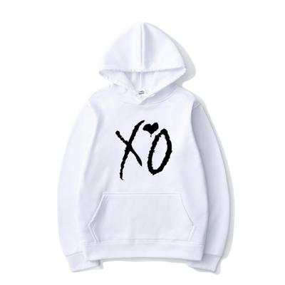 Mode XO Brief Gedruckt Hoodie Pop Sänger Unisex Casual Hip Hop Hoodie Damen Unisex Sport Pullover Fashion Street Unisex Hoodie