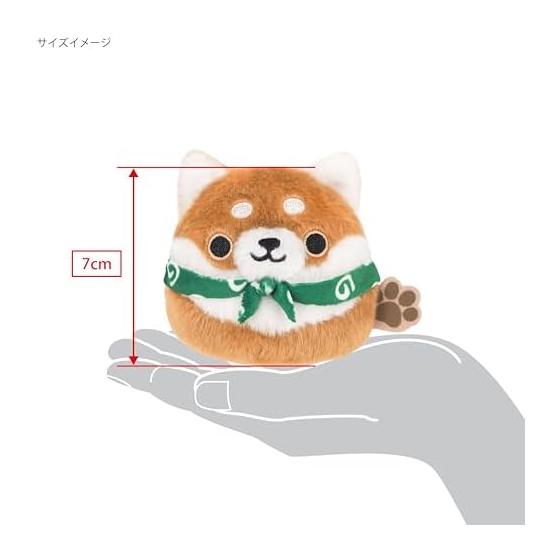 Sanei Boeki Dango Friends "Inudango" Shiba Inu Plush, Approx. W7.5x D6x H7cm