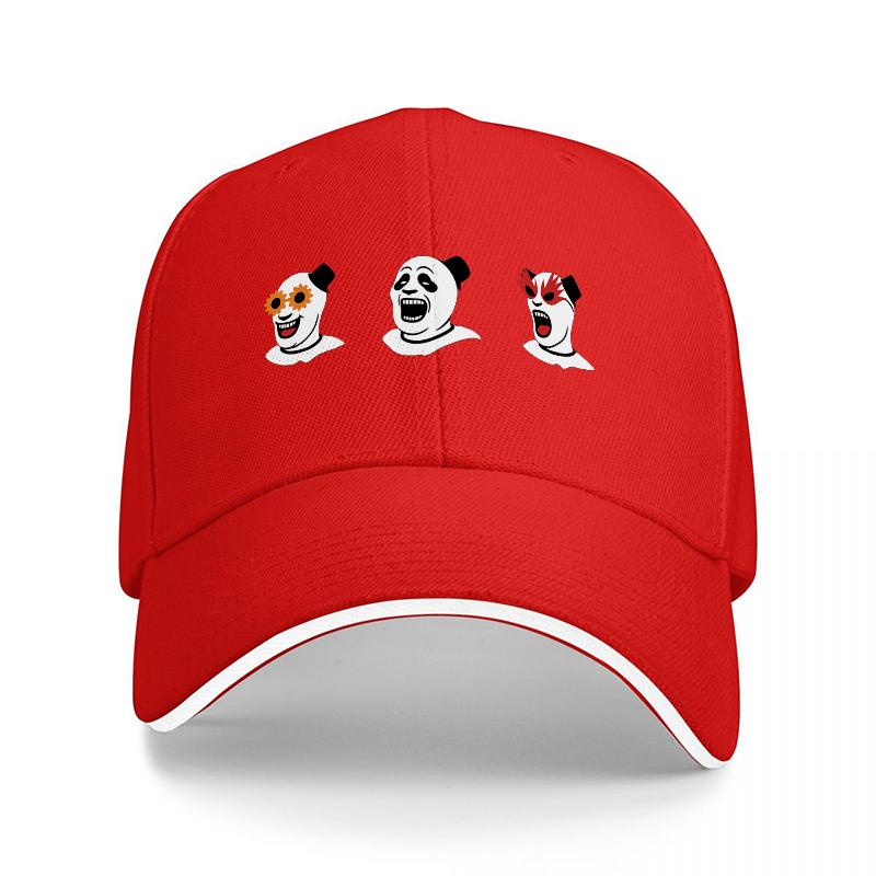 

GHOST FACE EMOJI BASEBALL CAP BLACK WITH FUNNY GHOSTS PRINTED DESIGN FOR Unisex AND Women FASHION ACCESSORY HAT Adjustable
