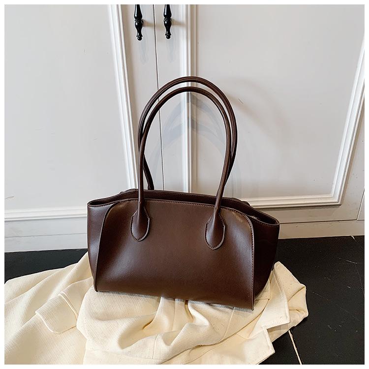 

High-End Minimalist Women s Tote Bag - Large Capacity Commuter Shoulder Bag in Light Luxury Style