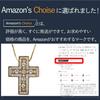 Lucliss Cross Necklace, Made in Japan, with Zirconia, Double 18K Gold Plated, [Silver], Men's and Women's, 18K Gold GP Cross Necklace
