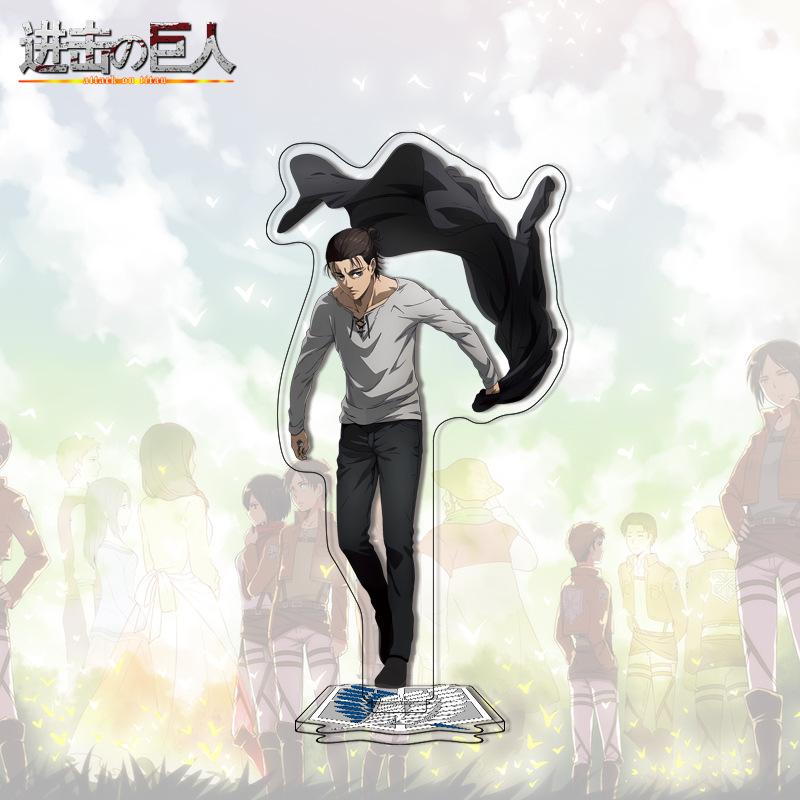On Attack Titan Acrylic Stand 41-80 Anime Figure Custom Made Drop Shipping Distributor Merchandise For Kids Adults Children's Birthday Gift Holiday