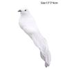 With Clip Venue Layout Christmas Home Furnishing Feather Bird Dove Imitation Bird Fake Bird