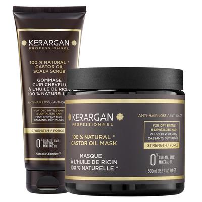 Castor Oil Mask and Scrub Duo - 750ml