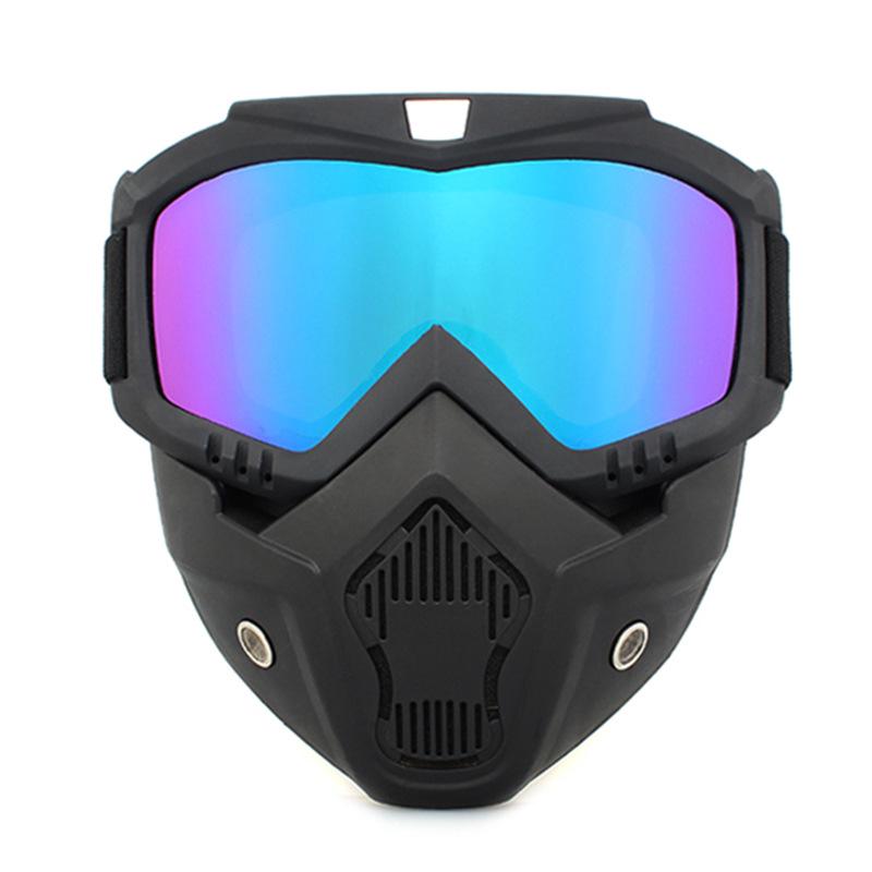 Harley Motorcycle Windproof Riding Goggles & Off-road Helmet Mask