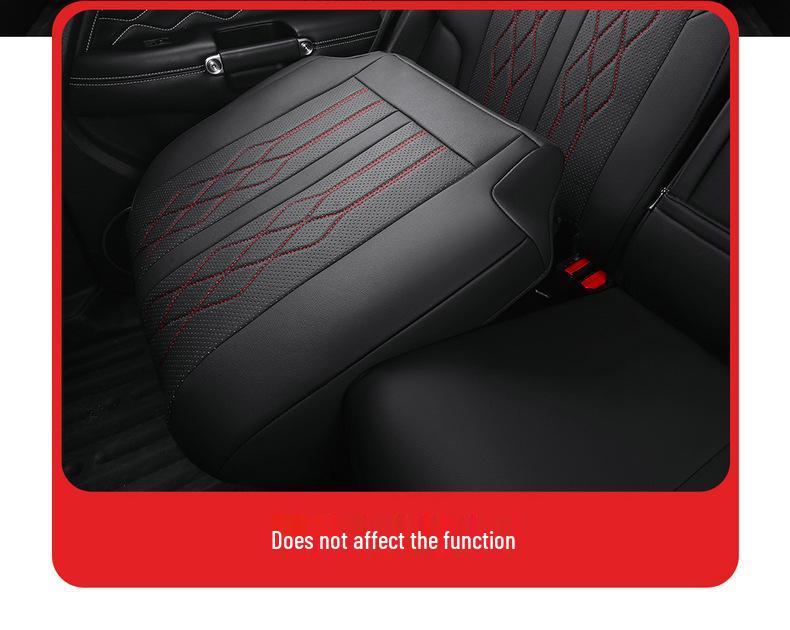 Tank 300 Car Seat Cushion: Full Surround Cartoon Design, All-Season Leather Pad