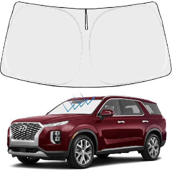 Proadsy 2025 Upgrade Front Windshield Sun Shade Foldable RAV4 Sunshade Protector Fit -2025 RAV-4 SUV Crossover, TRD Off-Road, LE XLE Premium Limited