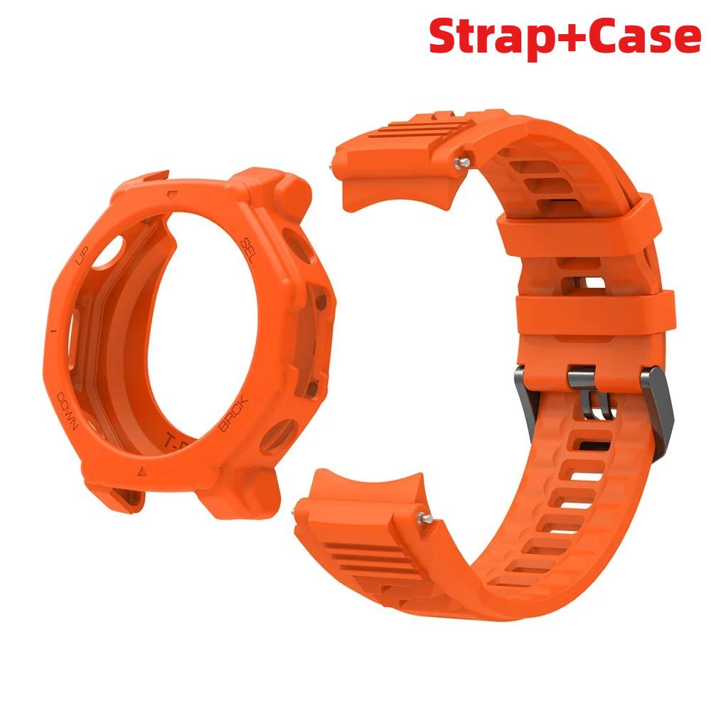Silikonový řemínek a pouzdro pro chytré hodinky Huami Amazfit T-REX 3 Pro Řemínek na hodinky Pro Amazfit T-rex3 Pro Náramek