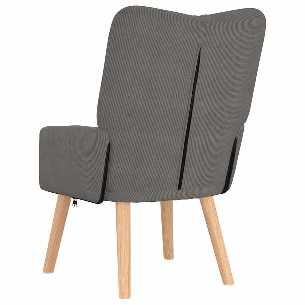 Armchair Light Gray 63 X 67 X 94 Cm Fabric