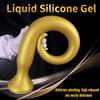 Extra Long Silicone Anal Plug with Large Tail - Safe Comfortable Adult Masturbation Massage Sex Toy