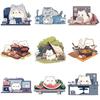 10/30/50pcs Cute Anime Cat Daily Life Stickers Kawaii Cartoon Decals Decoration Laptop Phone Scrapbook Creative Graffiti Sticker